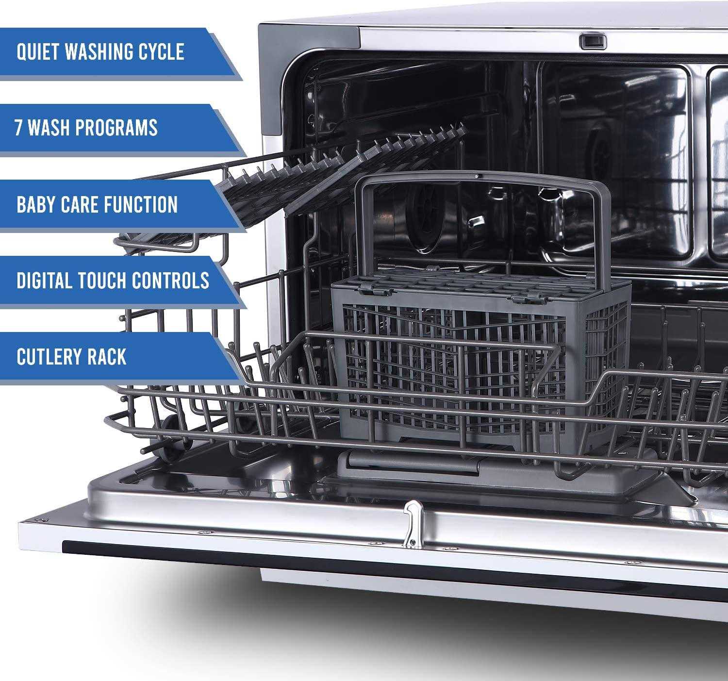 Farberware Professional Compact Portable Countertop Dishwasher