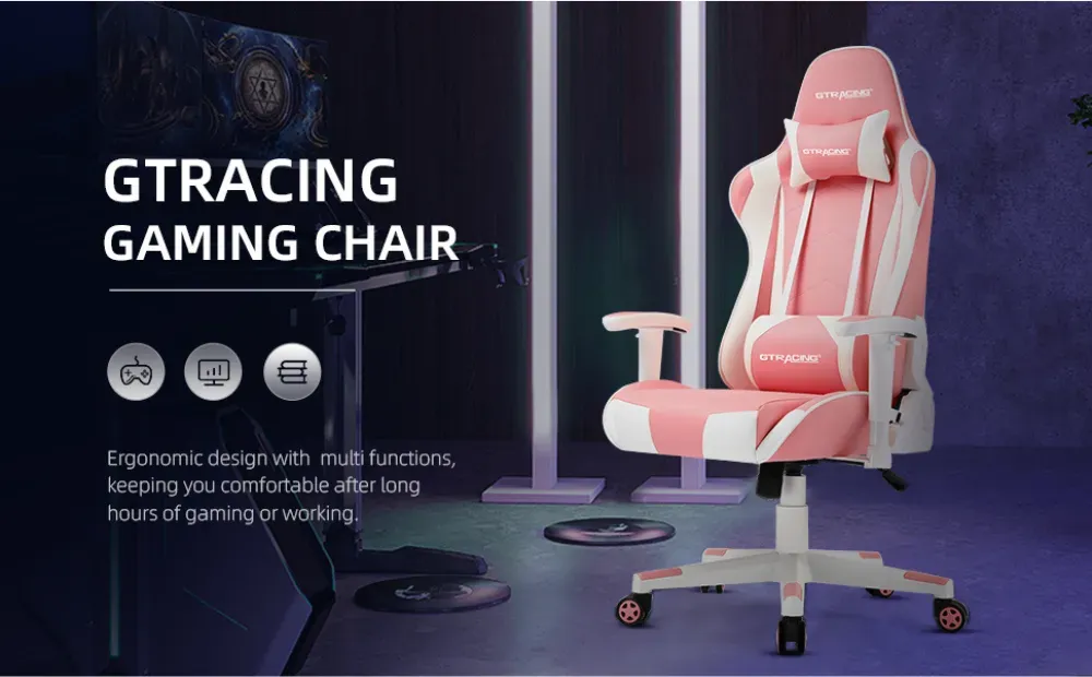 pink gaming chair