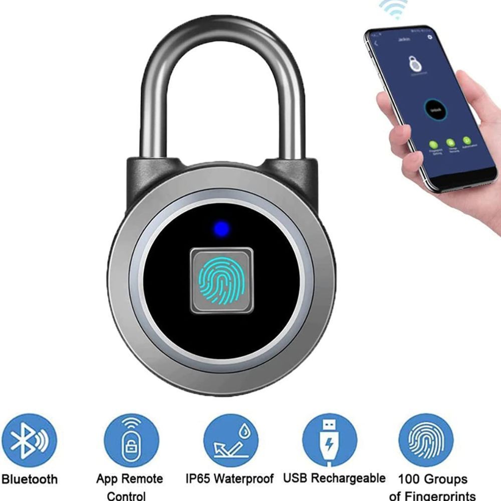 fingerprint padlock