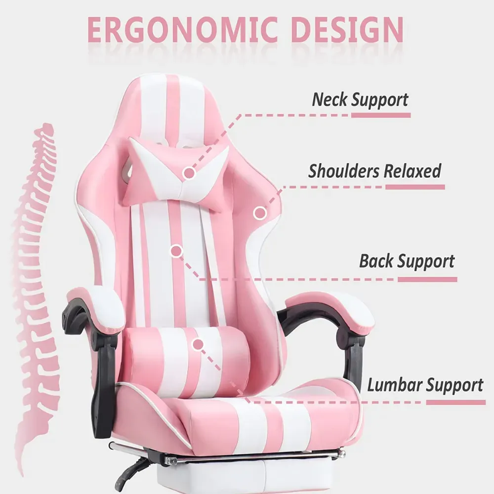 pink gaming chair