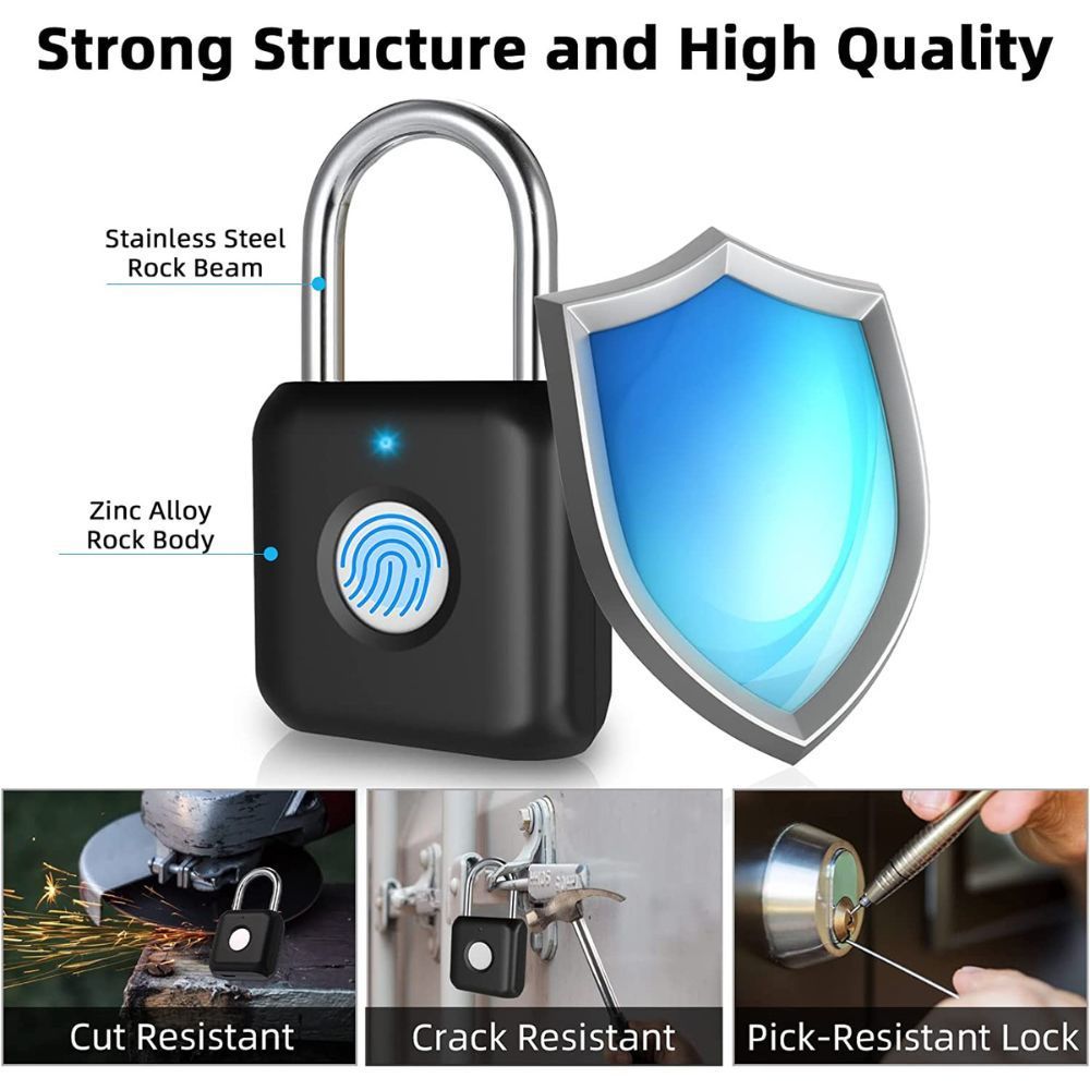 fingerprint padlock