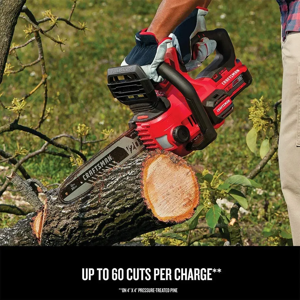 CRAFTSMAN V20* Cordless Chainsaw, 12-Inch