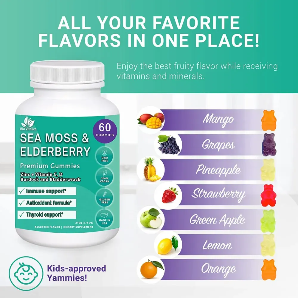 best sea moss gummies