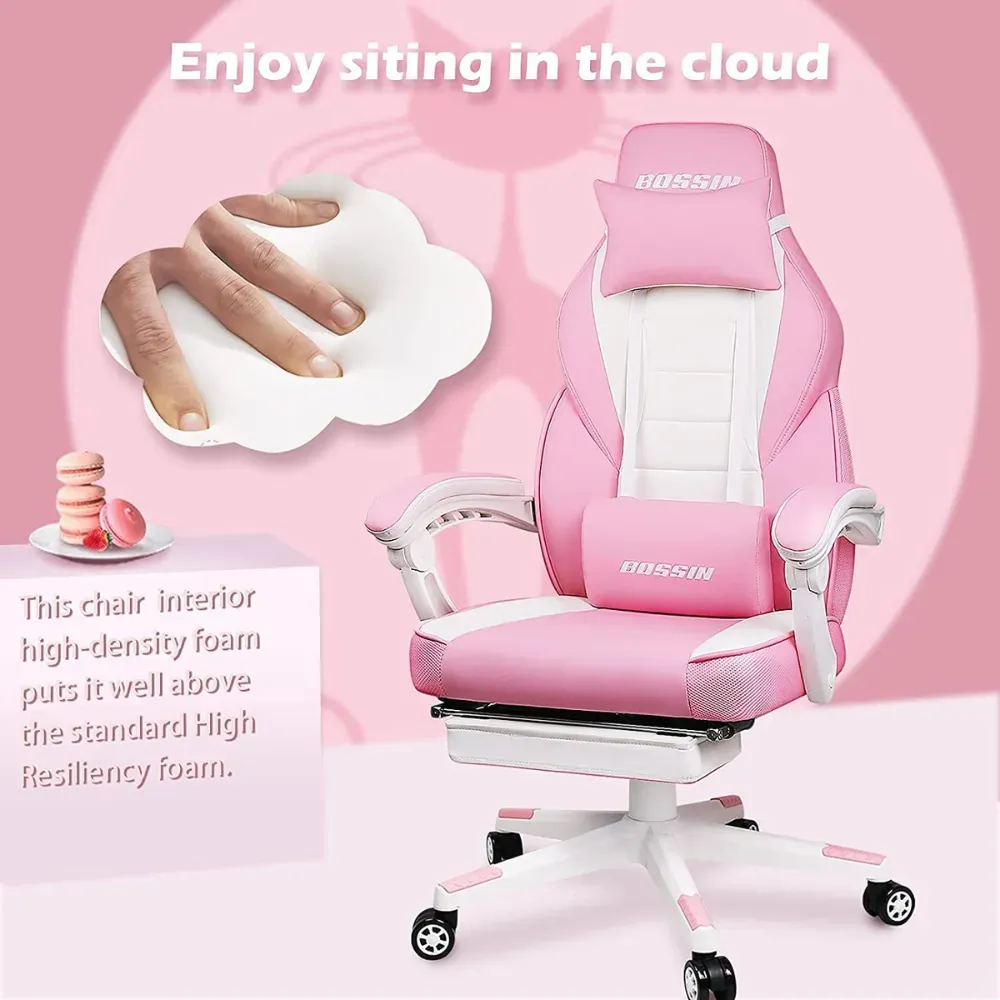 pink gaming chair