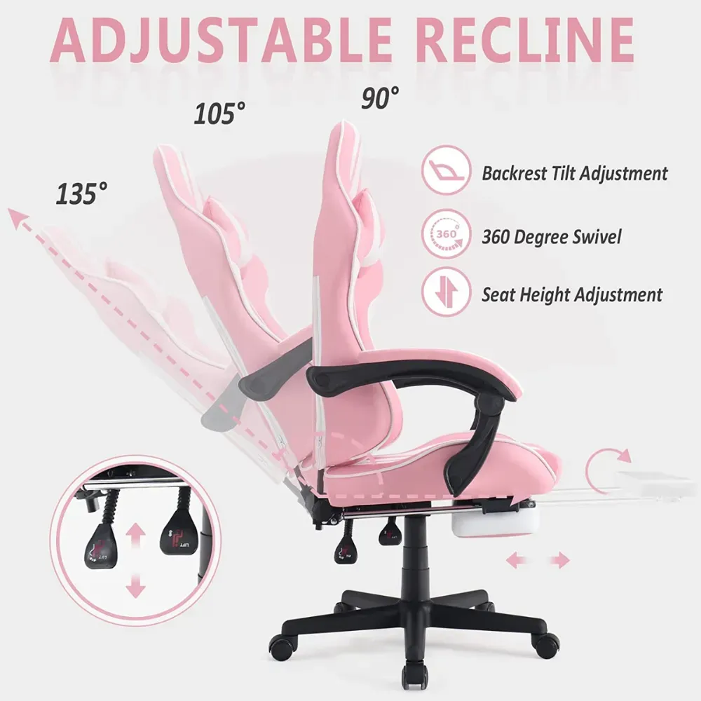 pink gaming chair