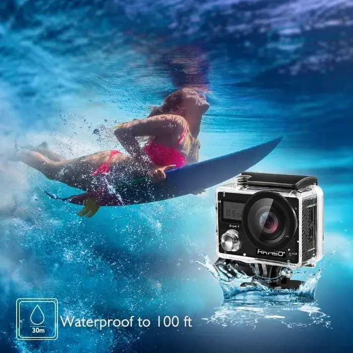 Underwater camera for snorkeling