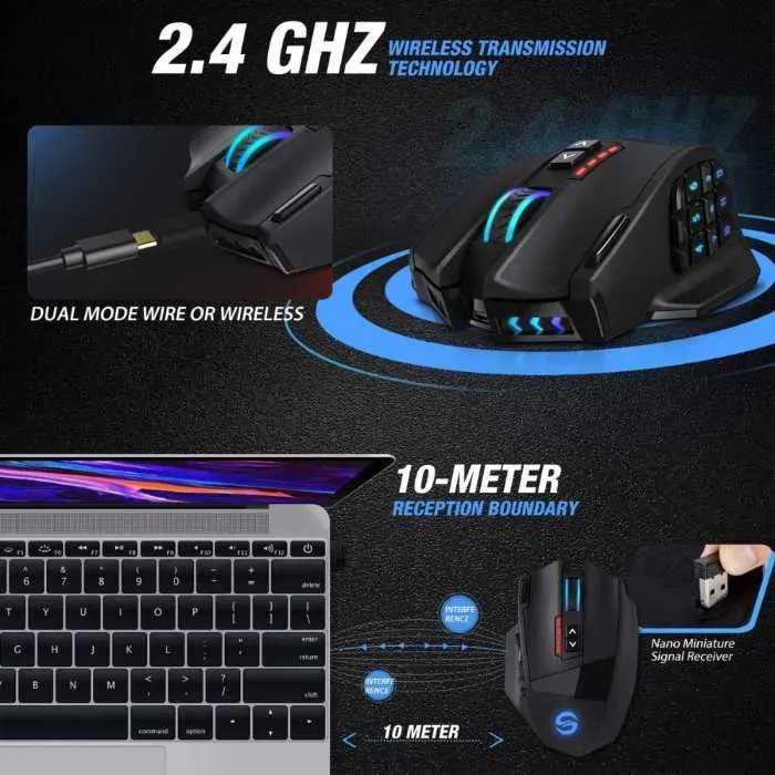 ergonomic gaming mouse