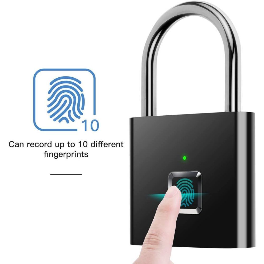 fingerprint padlock