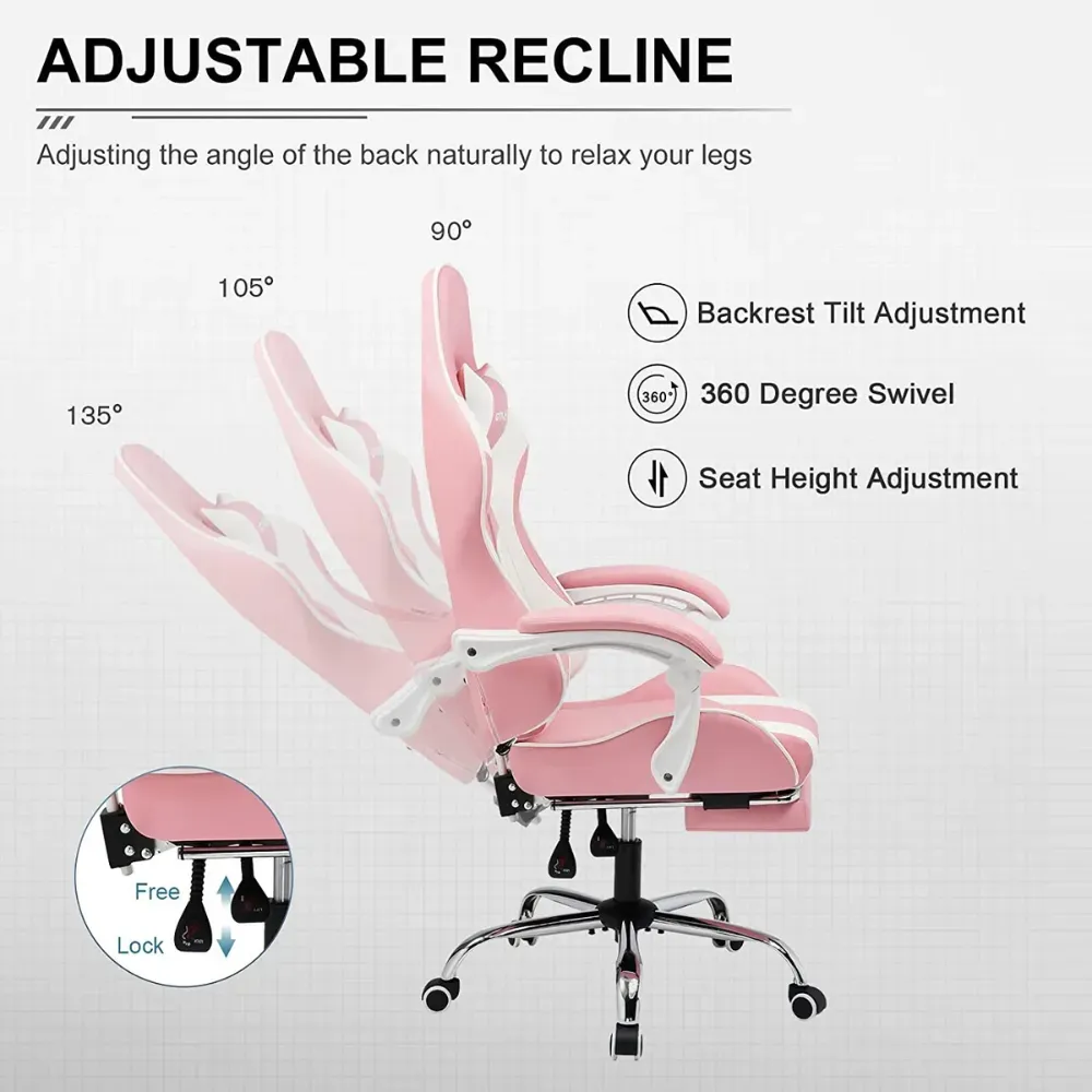 pink gaming chair