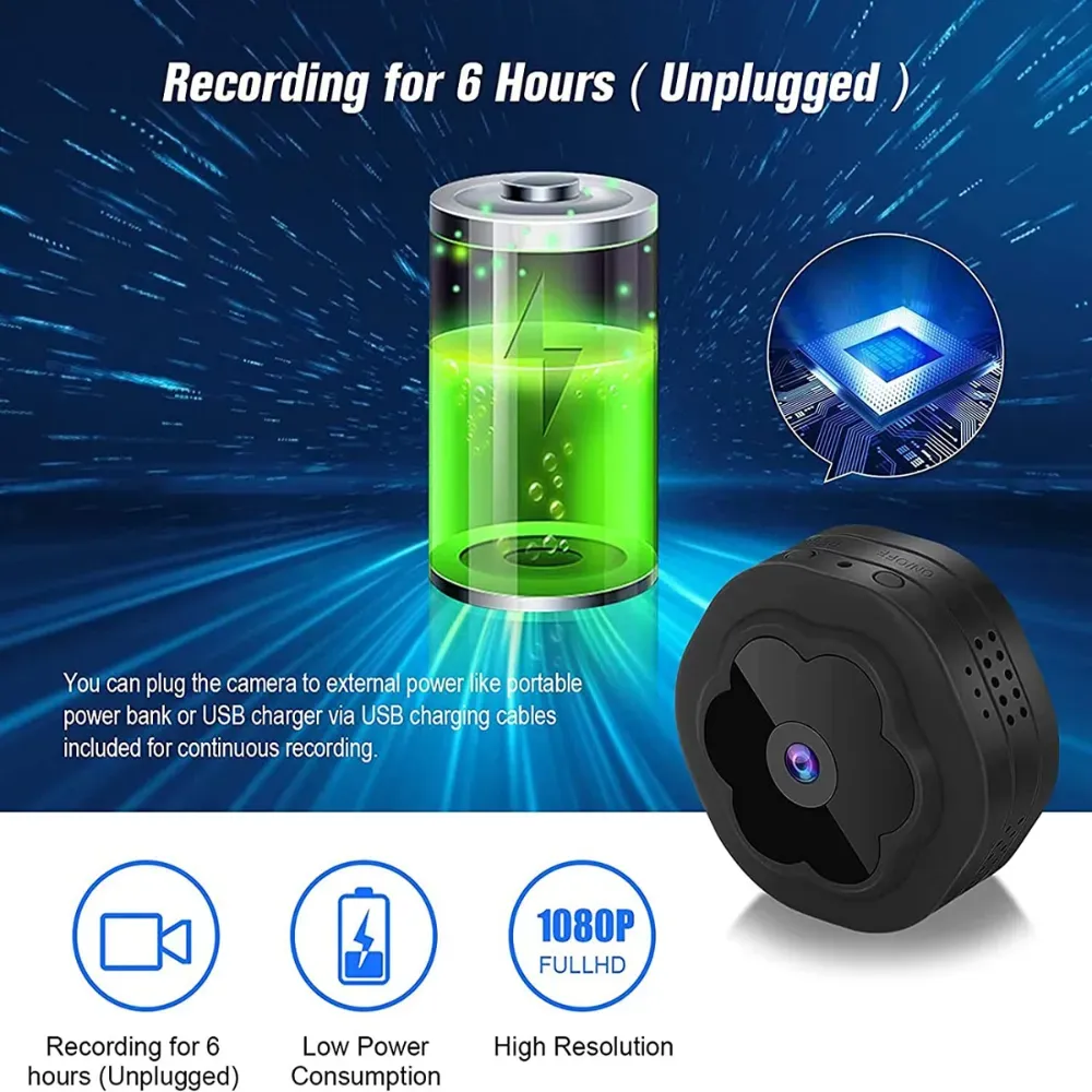 best mini spy camera with longest battery life
