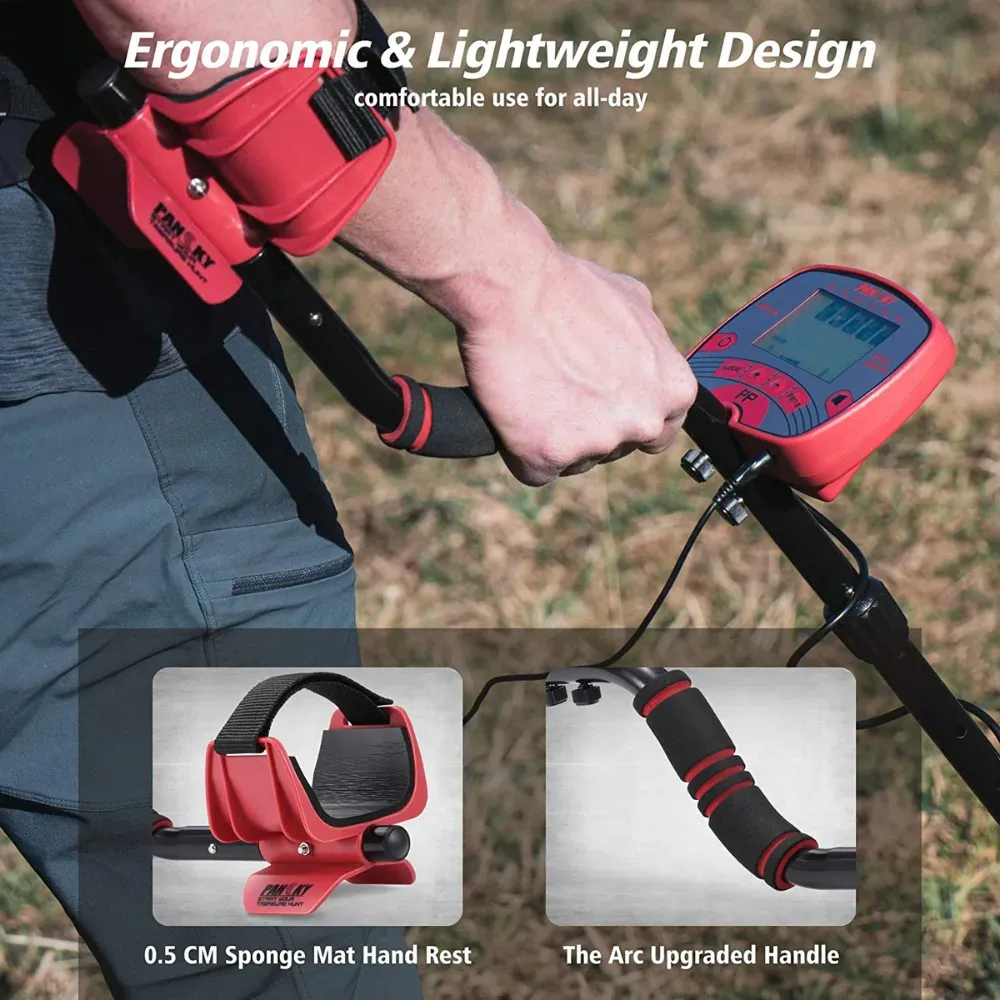 Waterproof metal detector