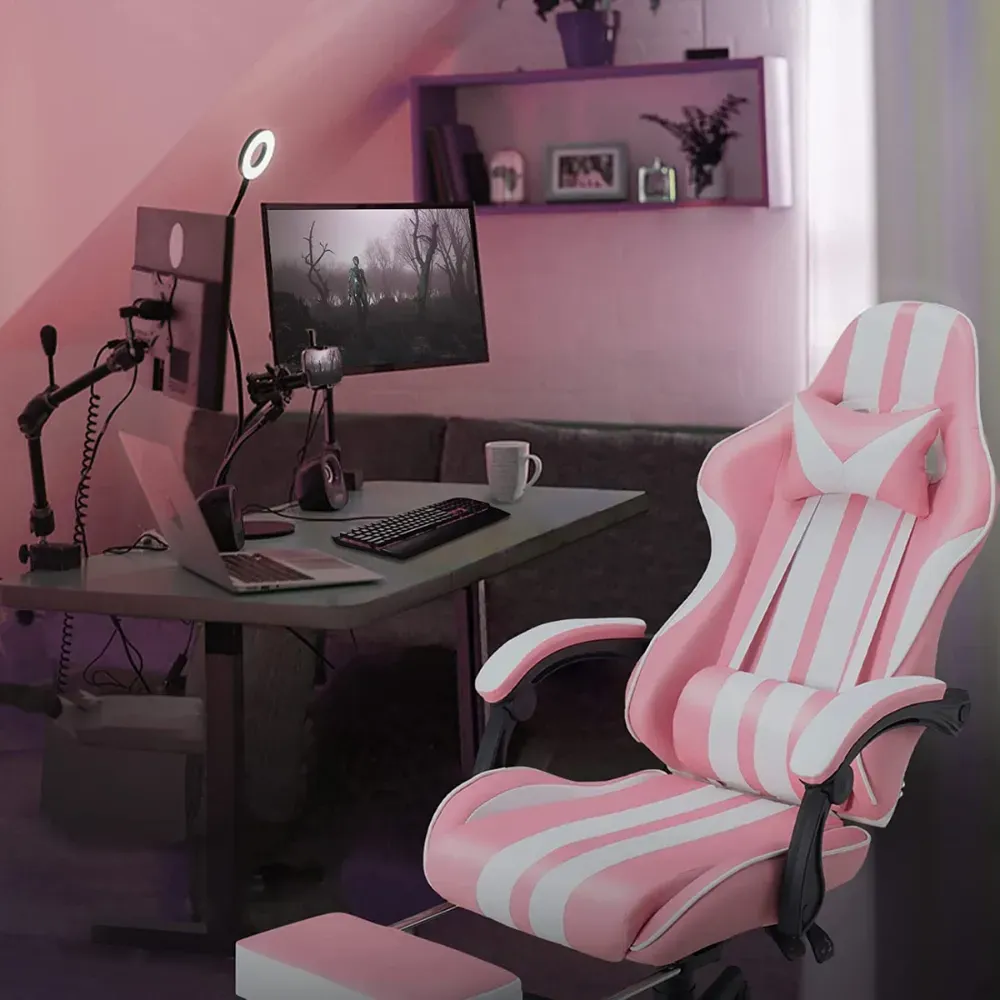 pink gaming chair