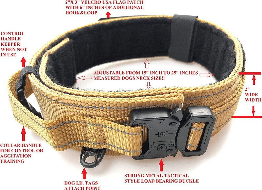 heavy duty dog collars
