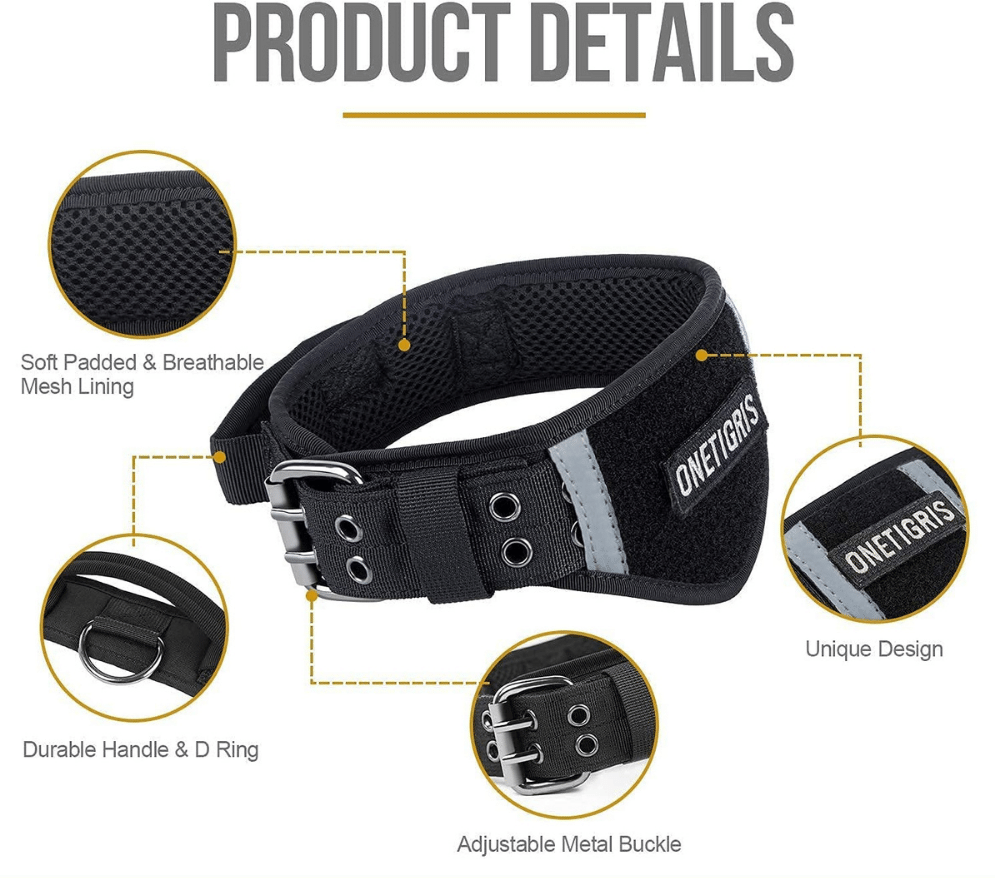 heavy duty dog collars