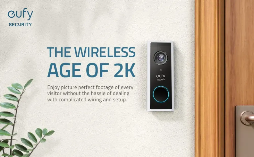 Eufy Security, Video Doorbell (Battery-Powered) Kit