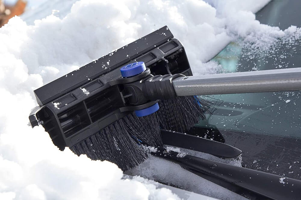 ice crusher snow brush