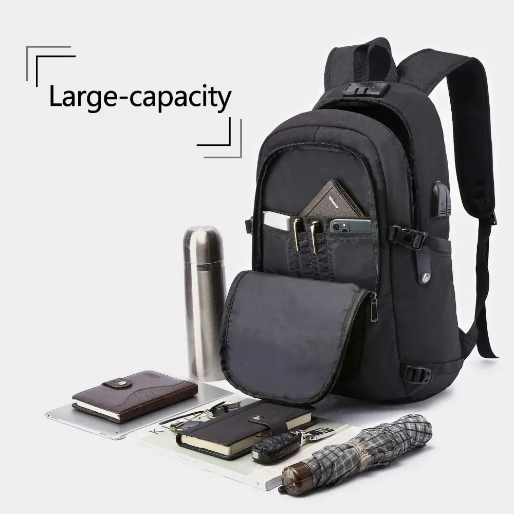 backpack with a lock