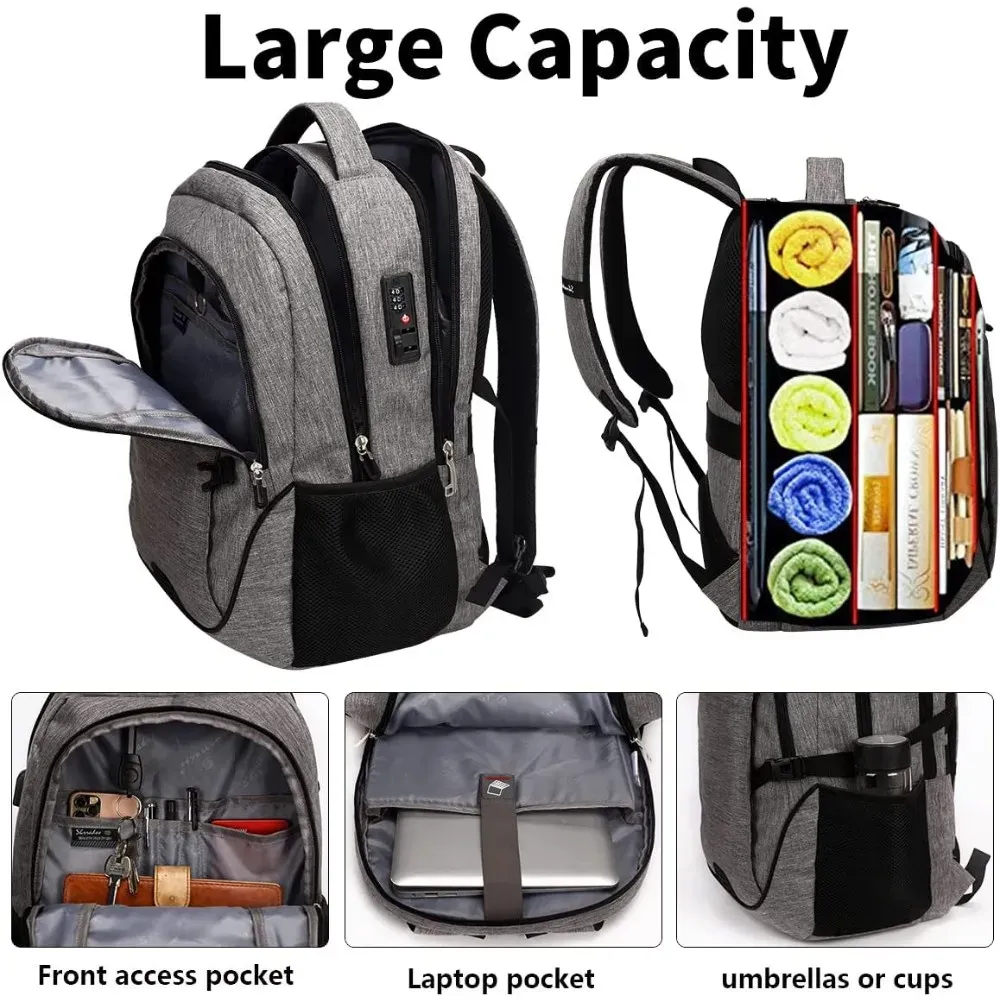 backpack with a lock