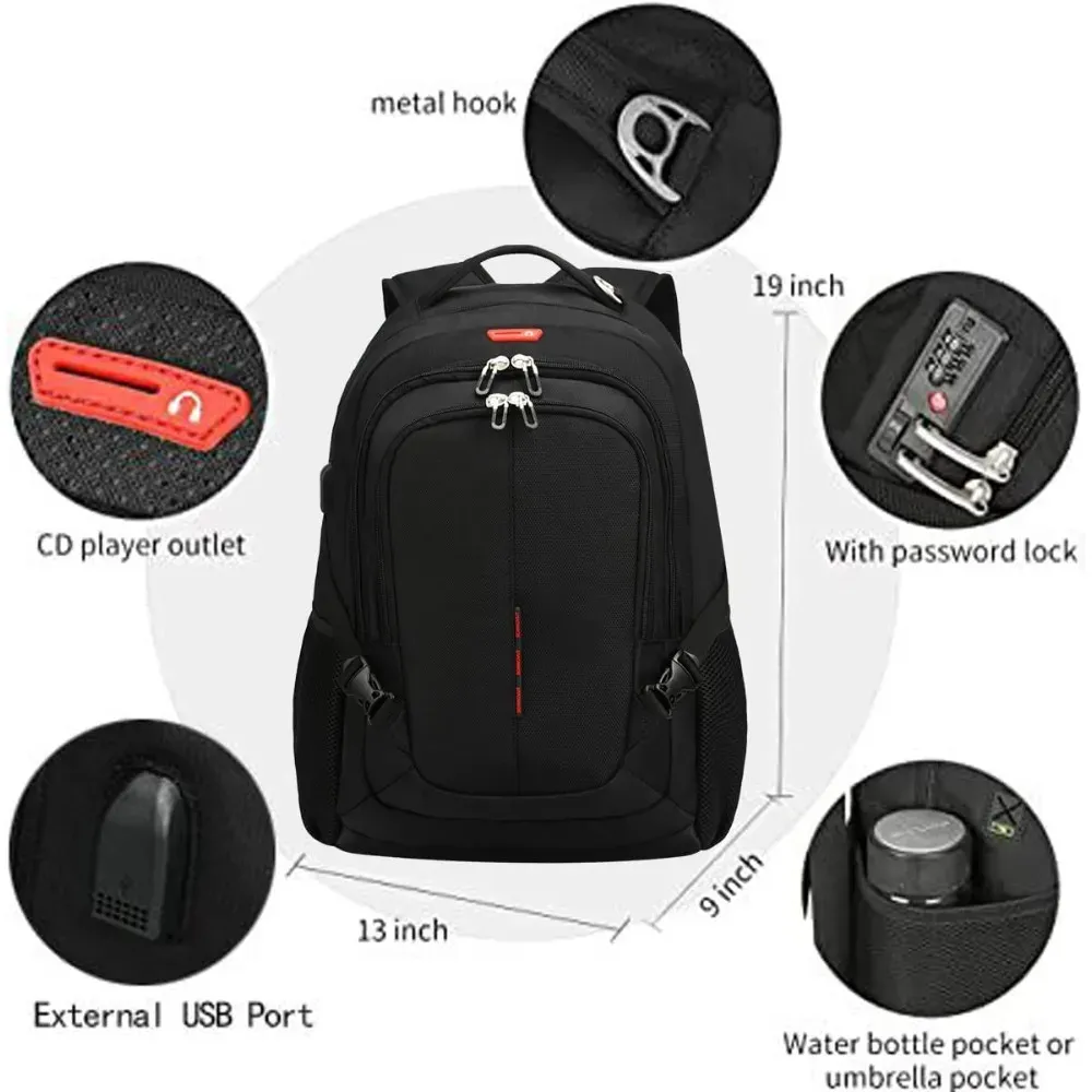 backpack with lock