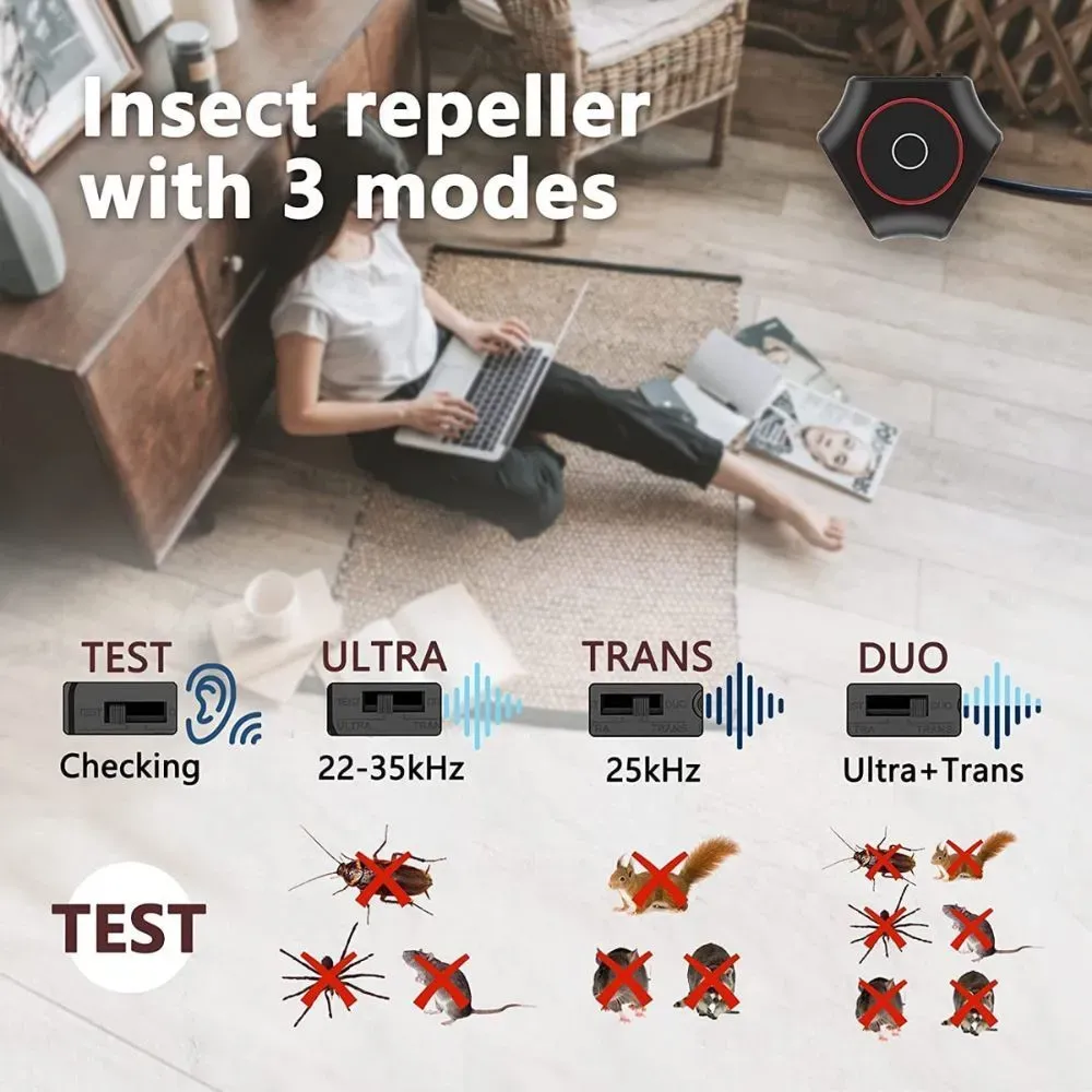 ultrasonic squirrel repeller