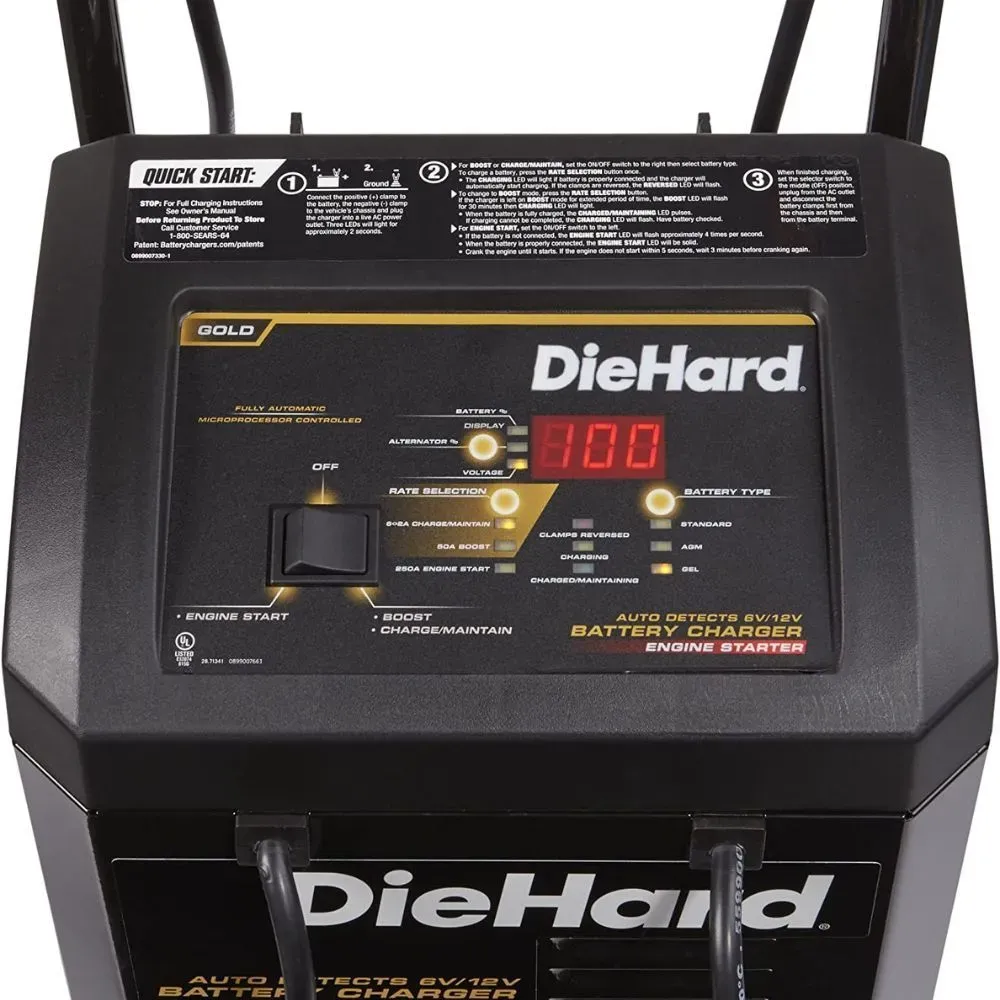 best diehard battery charger