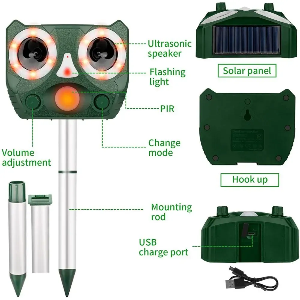 ultrasonic squirrel repeller