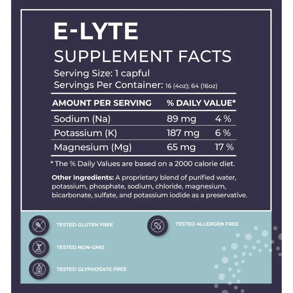 Electrolyte Drops