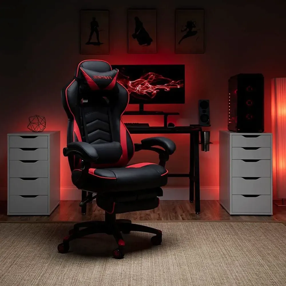 best gaming chair with footrest