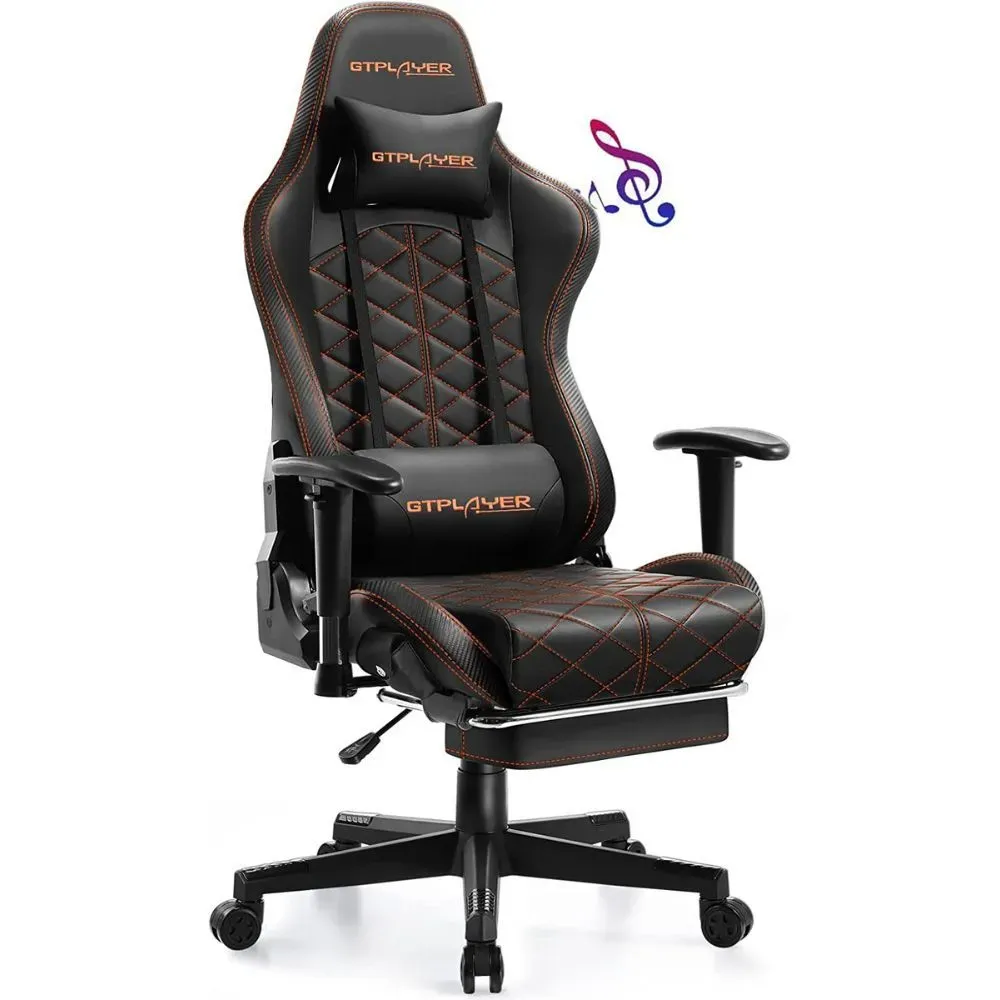 best gaming chair with footrest
