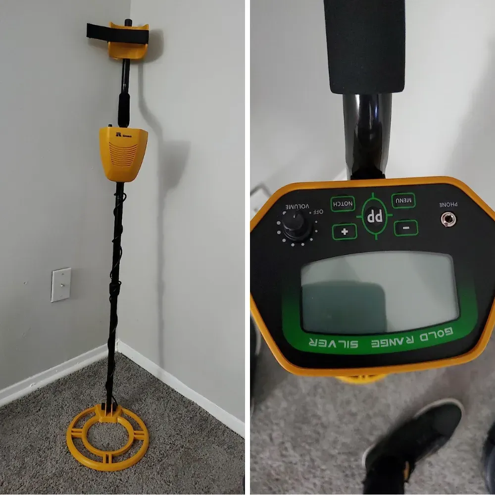 Waterproof metal detector