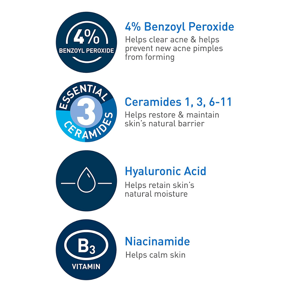 benzoyl peroxide cleanser