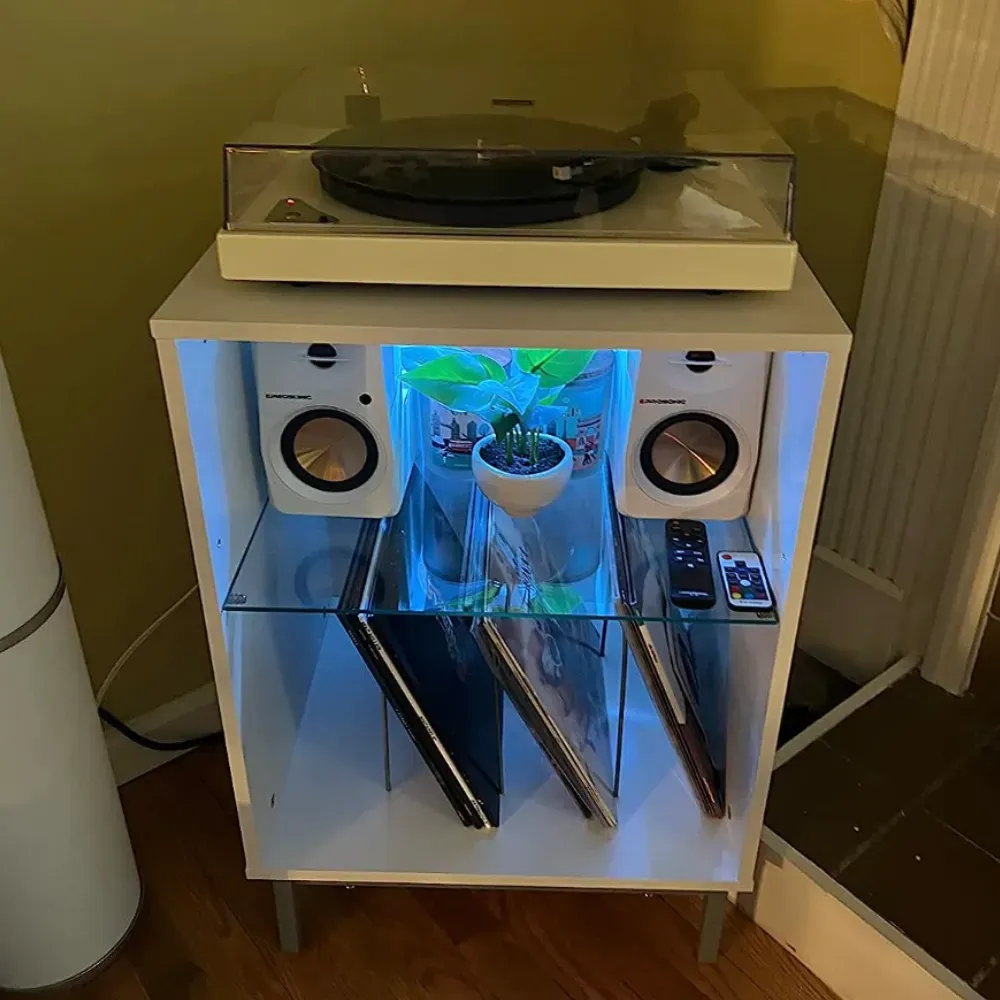 The Top 5 Best Record Player Shelves For Your Collection