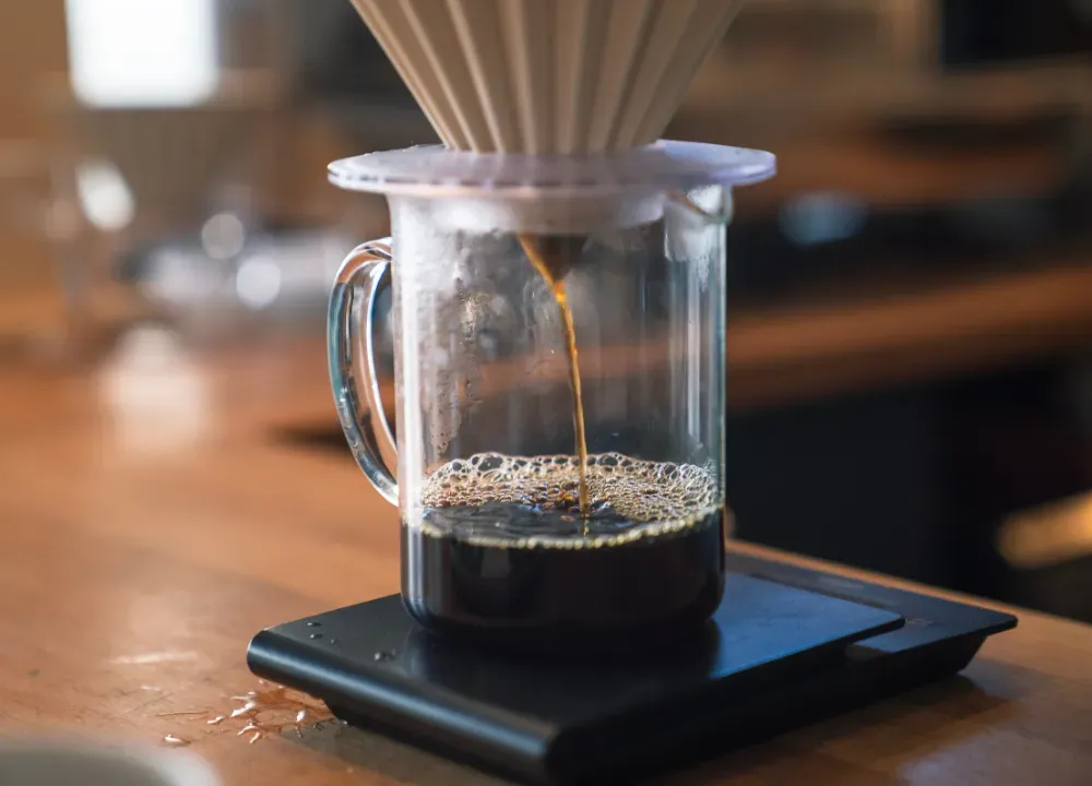 how to make pour over coffee without a scale