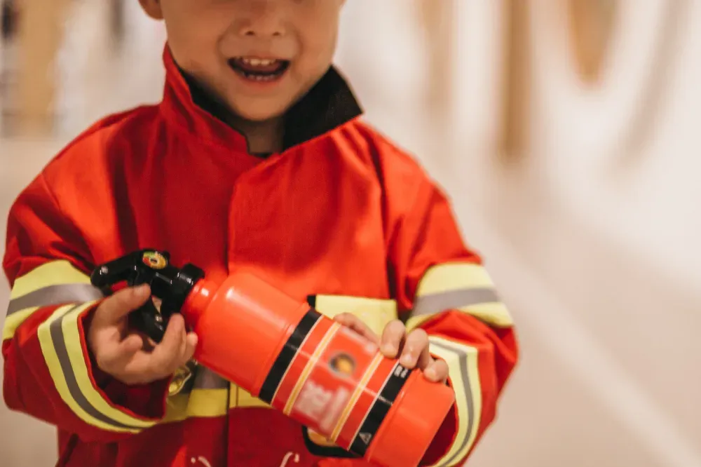 toddler firefighter costume