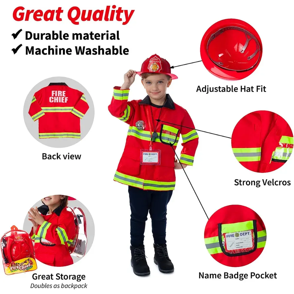 toddler firefighter costume