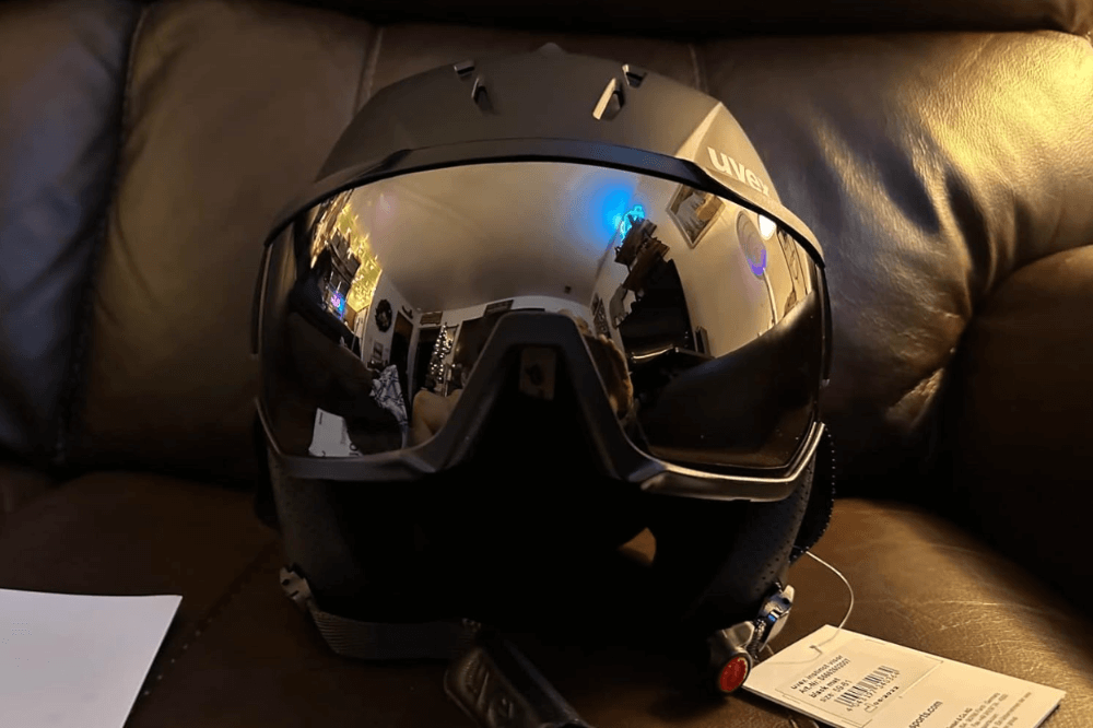 best ski helmet with visor