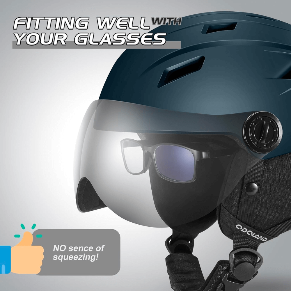 best ski helmet with visor