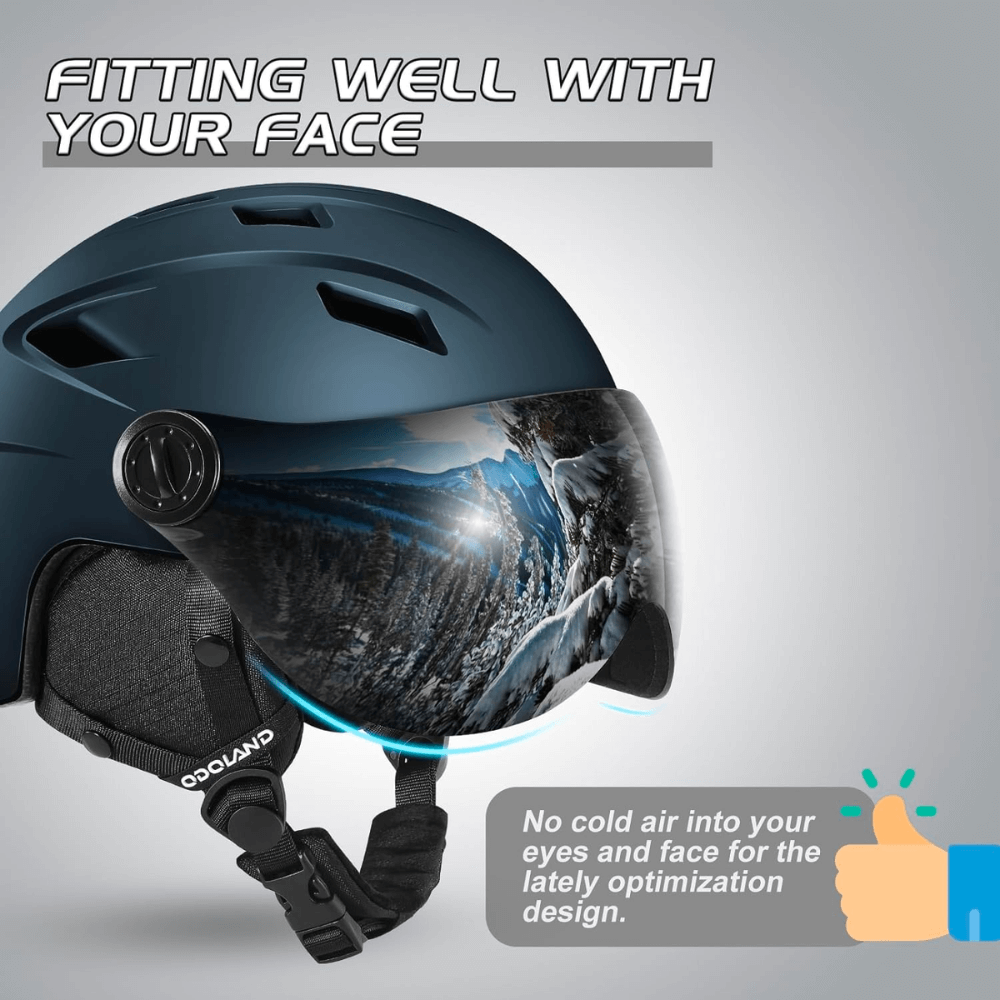 best ski helmet with visor