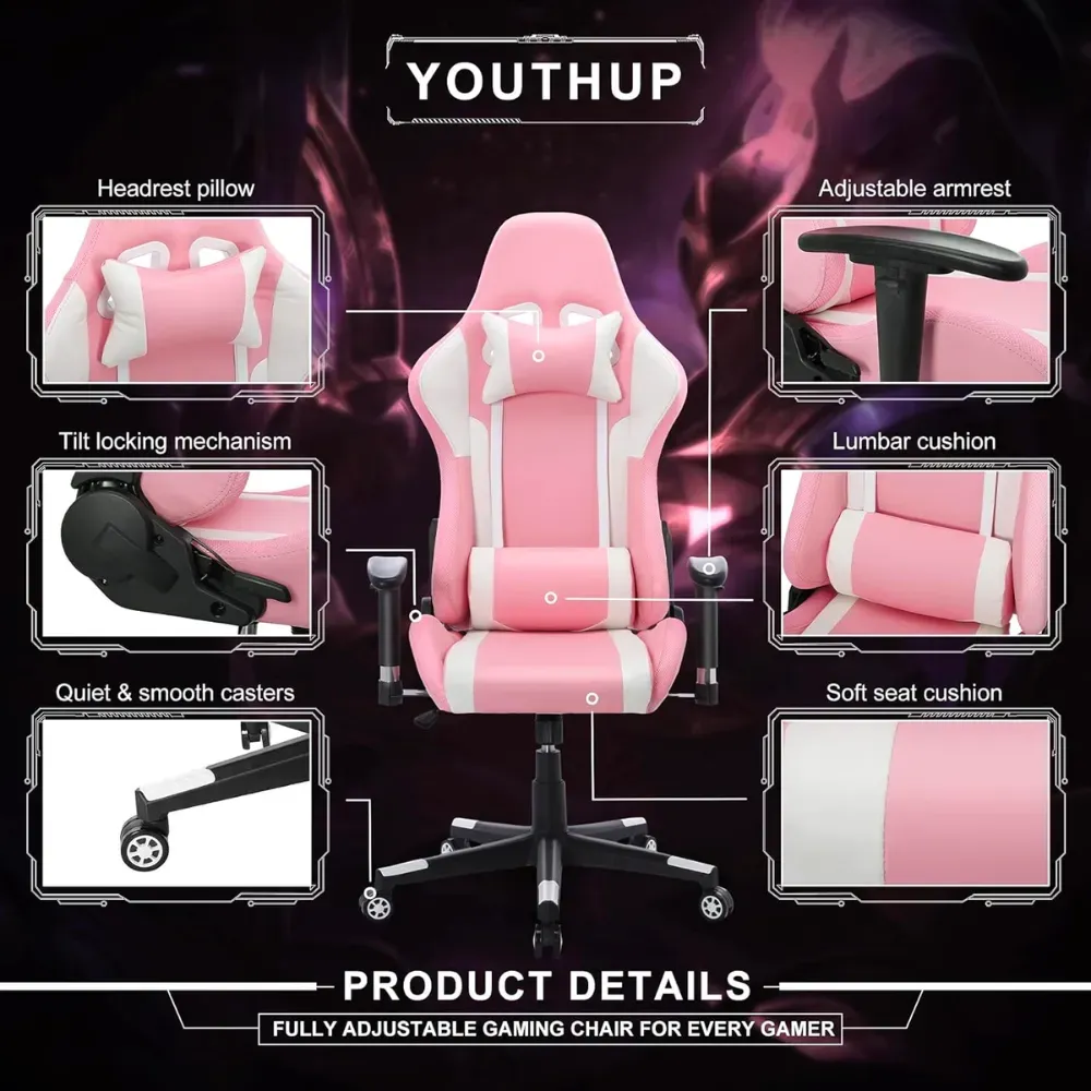 best pink gaming chair