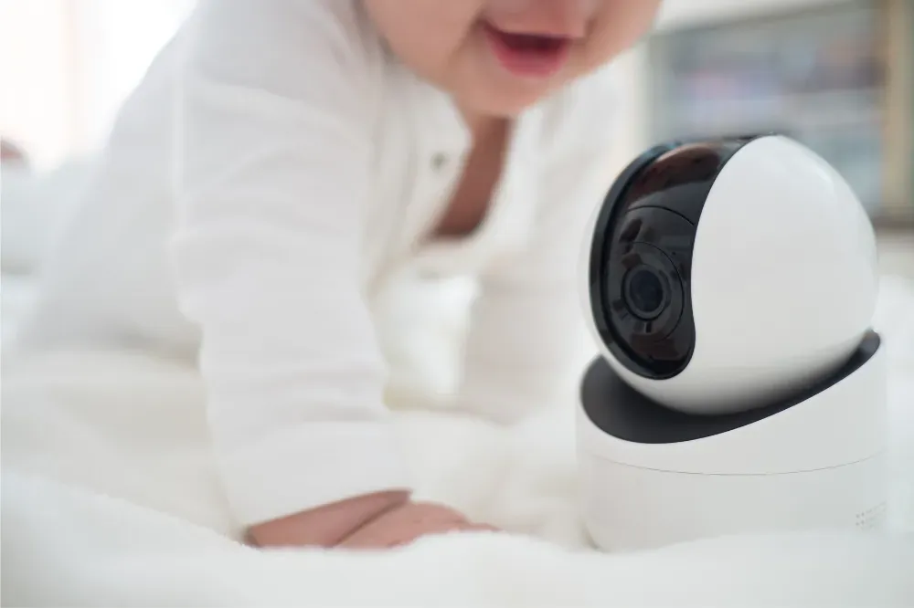 how do non wifi baby monitors work