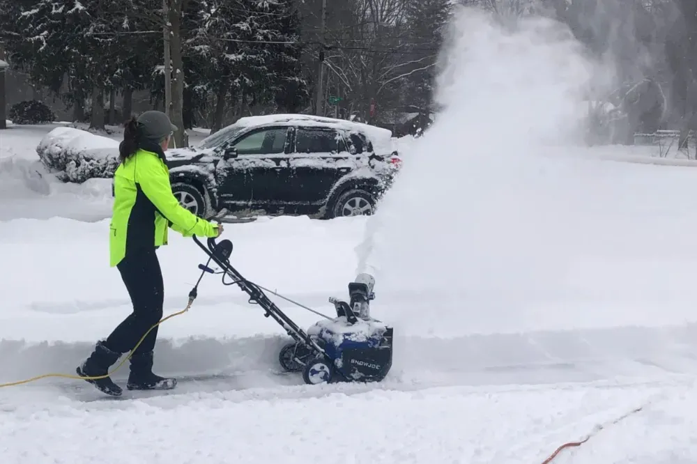 What is Snowblowing