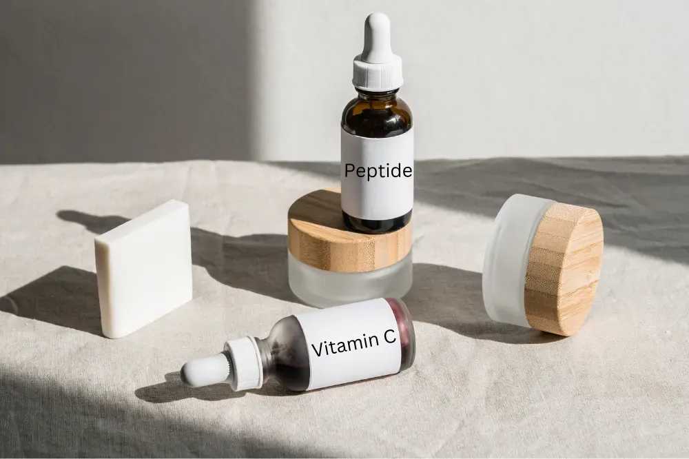 Which is better vitamin C serum or peptide serum