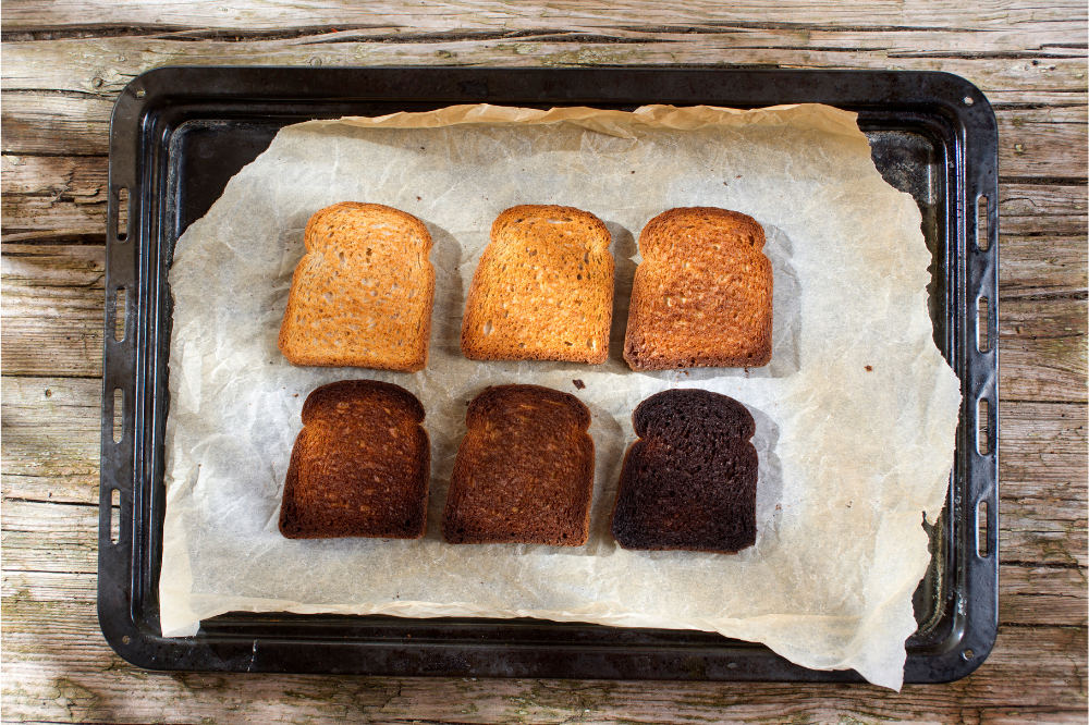 How to toast bread in oven