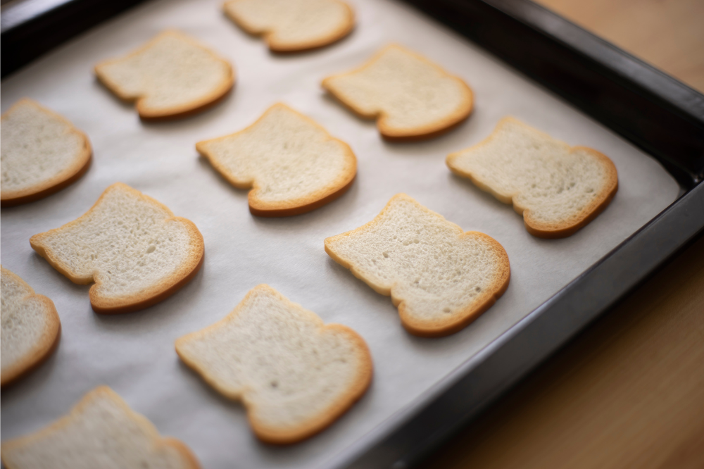 How to toast bread in oven